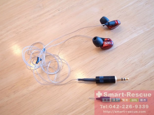 Shure　イヤホン修理