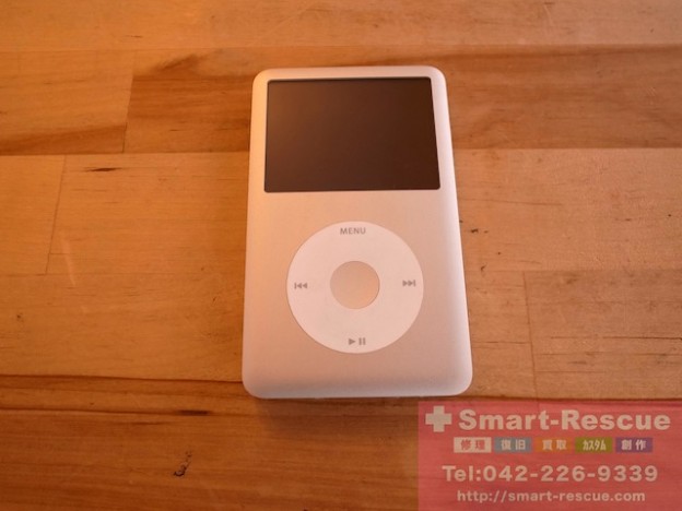 ipod classic片方聞こえない　ipod classic郵送修理　清水のお客様