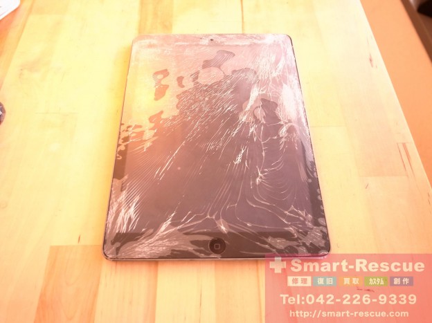中古ipad買い取り　画面割れOK!　富岡市のお客様　買い取りキット発送