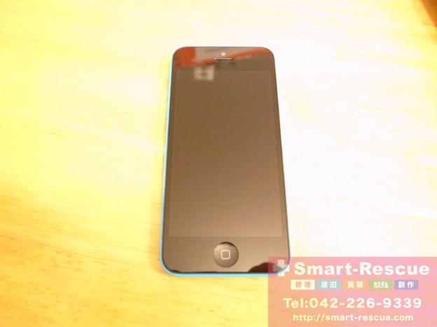 iphone5c液晶故障　iphone・ヘッドホン修理　西荻窪のお客様