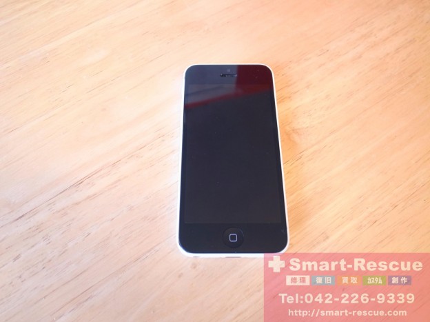 iphone5c液晶故障　iphone、ipod classic、3DS修理　吉祥寺のお客様