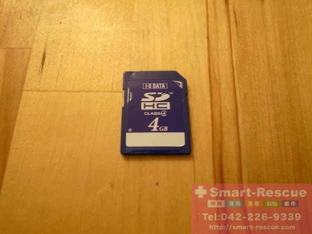 SDカード　データ消去・復元　イヤホン修理　東所沢のお客様