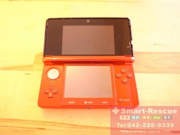 3DSボタン故障　3DS・ipod classic、イヤホン郵送修理　大和市のお客様