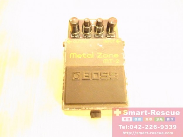 エフェクター修理　USBデータ消去・復元　古河のお客様