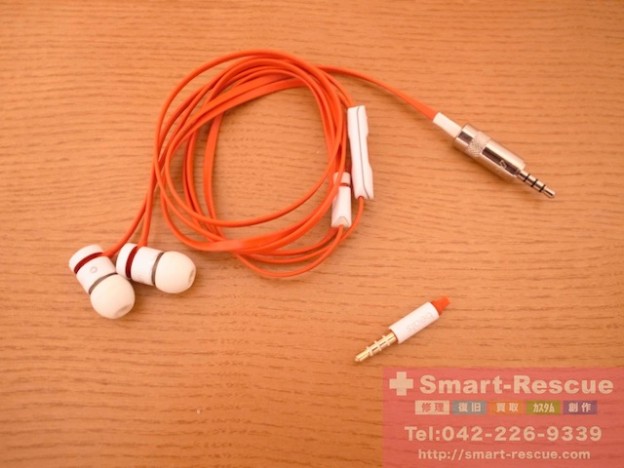 イヤホン修理・SD消去・データ復旧　新所沢のお客様