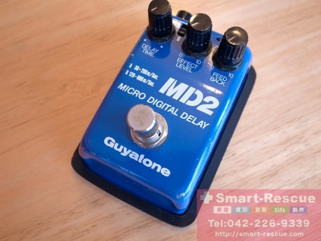 エフェクター モディファイ・ipod classic郵送修理　岡山市のお客様