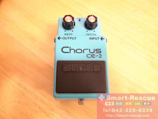 エフェクター モディファイ・ipod classic修理　御茶の水のお客様