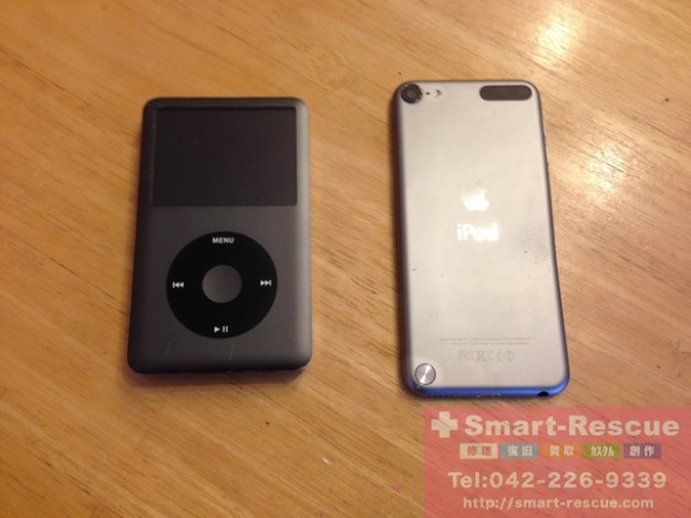 ipod touch5・ipod classic・イヤホン修理　練馬のお客様