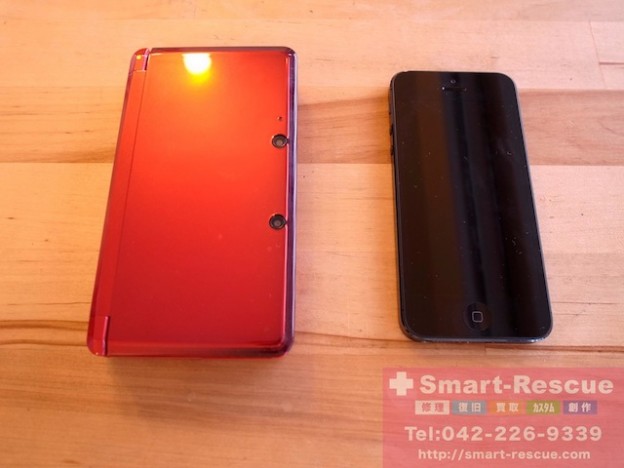 iphone・ipod classic・3DS修理　八王子のお客様