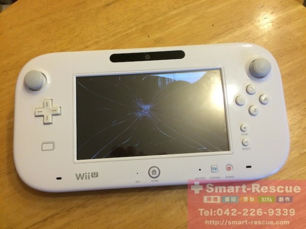 Wii Uのgamepad液晶故障・3DS・ipod classic修理　スマートファボ吉祥寺店