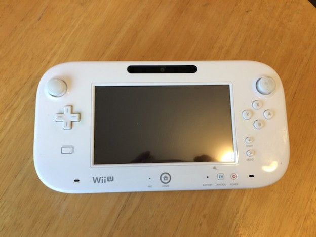WiiUのgamepad液晶修理　渋谷のお客様