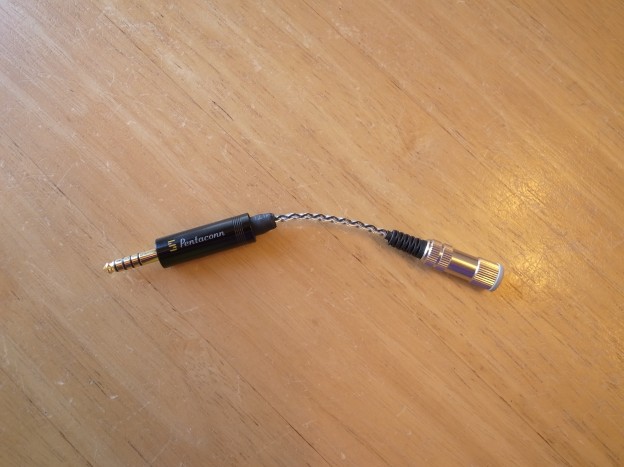 【2.5mm 4極→4.4mm5極】変換ケーブル　販売・制作