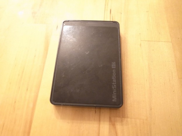 外付けHDD　エラーメッセージ・データ復旧　高円寺のお客様