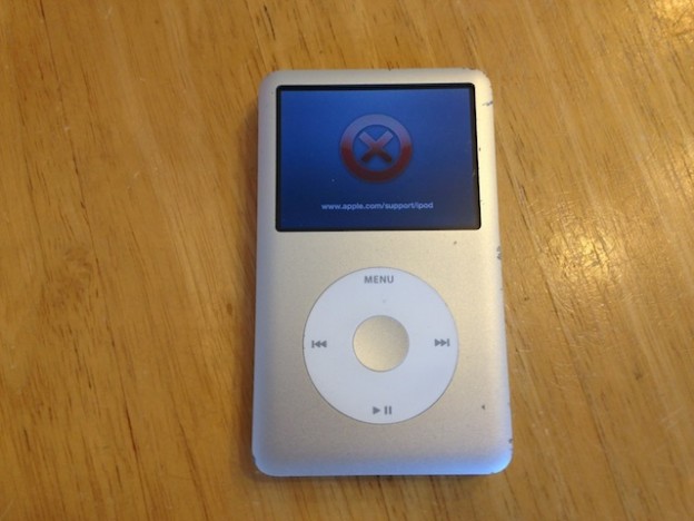 ipod classic店頭持ち込み修理　松戸のお客様