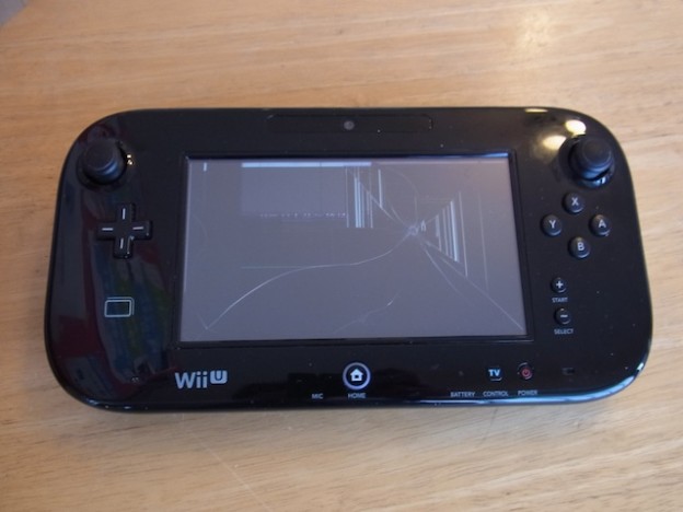 Wii Uのgamepad液晶修理　吉祥寺のお客様