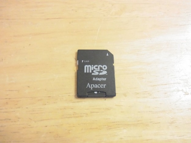 SDカード　データ消えた　データ復旧　中野のお客様